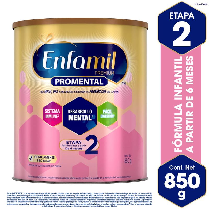 ENFAMIL - Fórmula Infantil Enfamil Etapa 2 Premium Promental 850 g