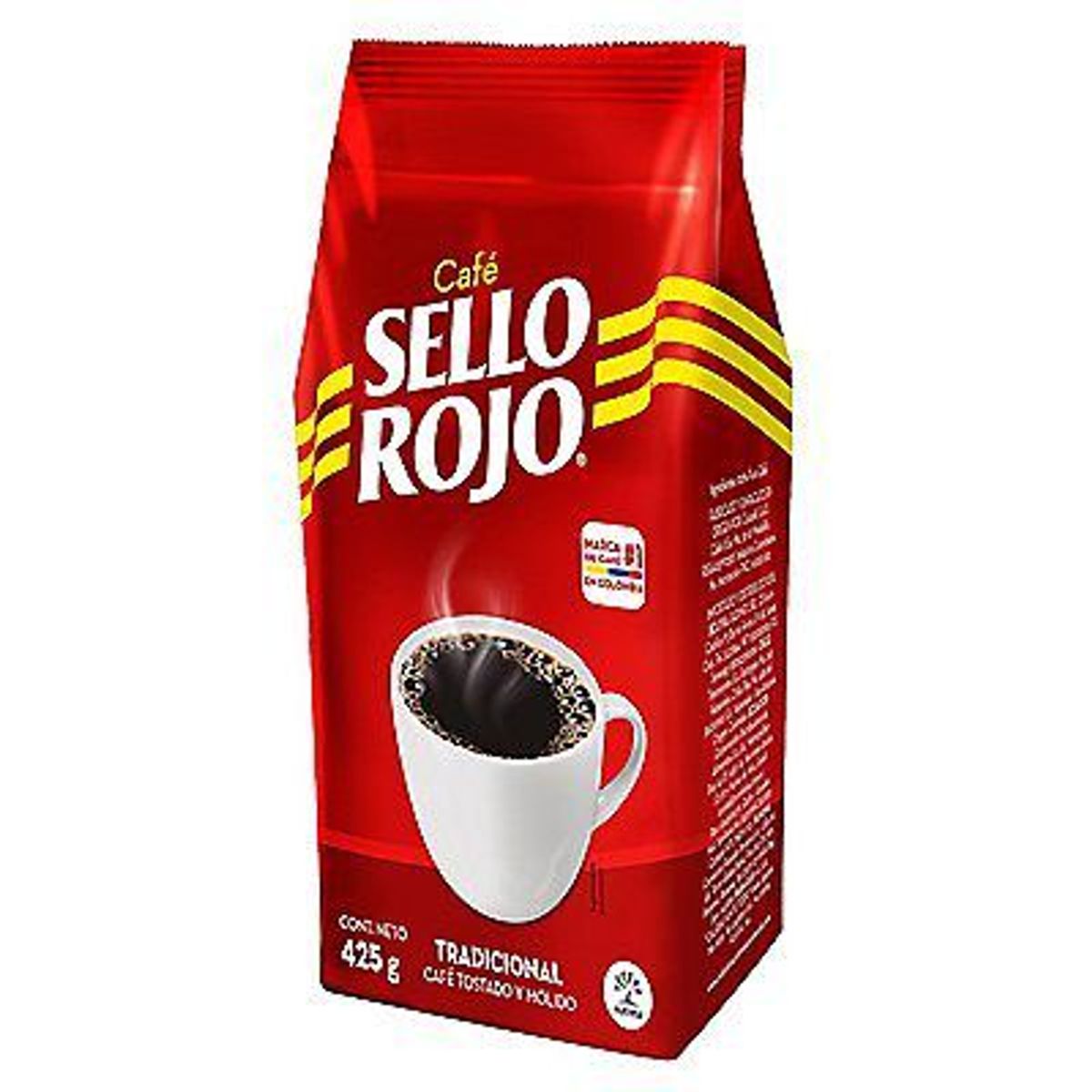 SELLO ROJO - Café Tostado y Molido Sello Rojo Bolsa 425 g