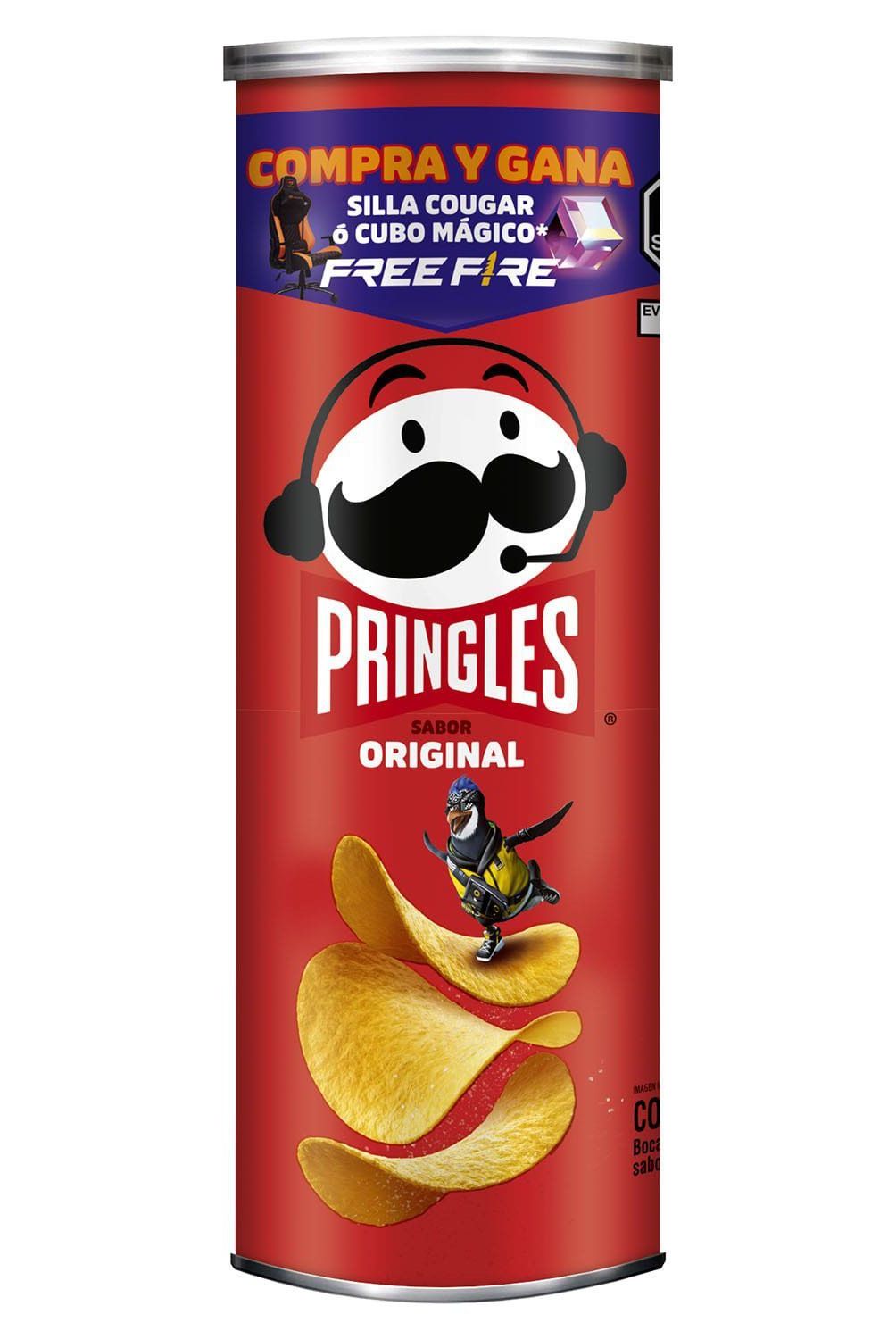 PRINGLES - Papas Fritas Sabor Orginal Pringles 124 g