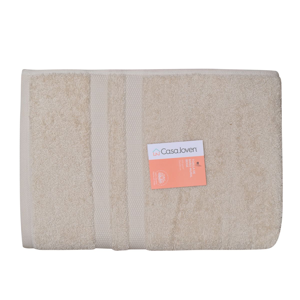 CASA JOVEN - Toalla de Baño 70 X140 Mural Beige