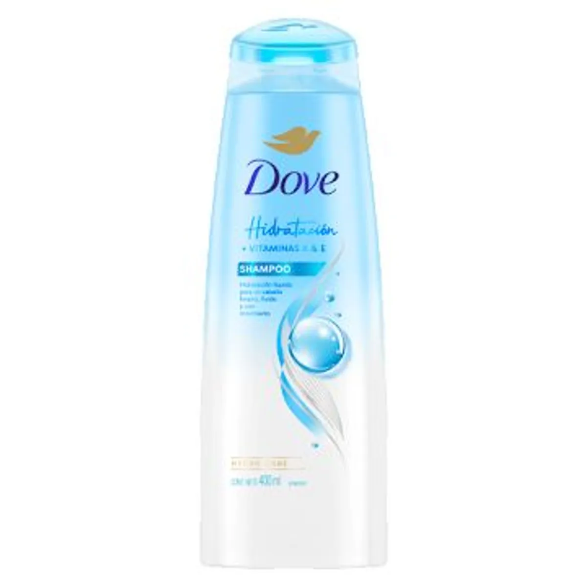 DOVE - Shampoo Dove Hidratación Intensa Cabello Debilitado Botella 400 mL