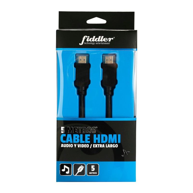 FIDDLER - CABLE HDMI EXTRA LARGO 5MTS