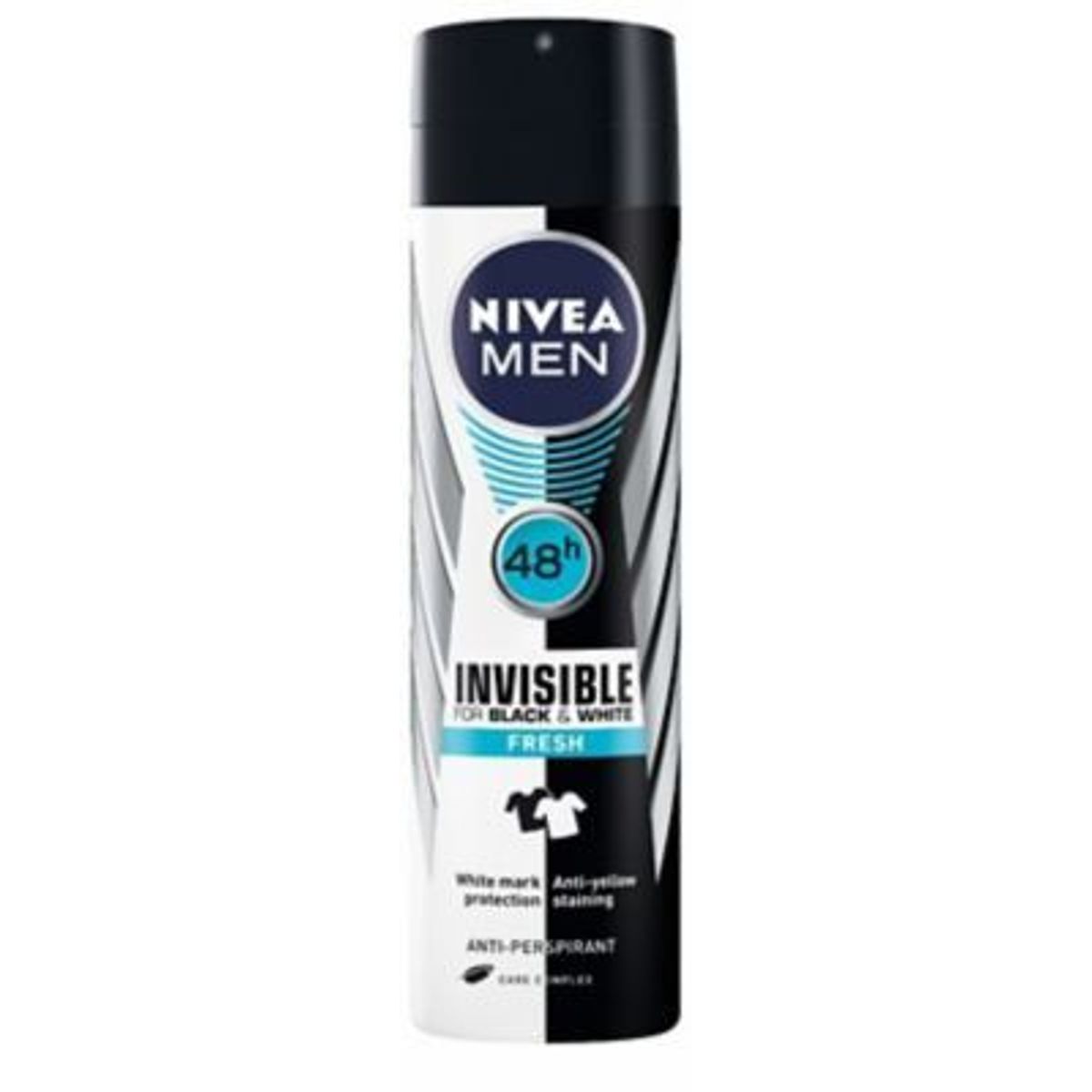 NIVEA - Desodorante en Spray Nivea Black & White Fresh Envase 150 mL