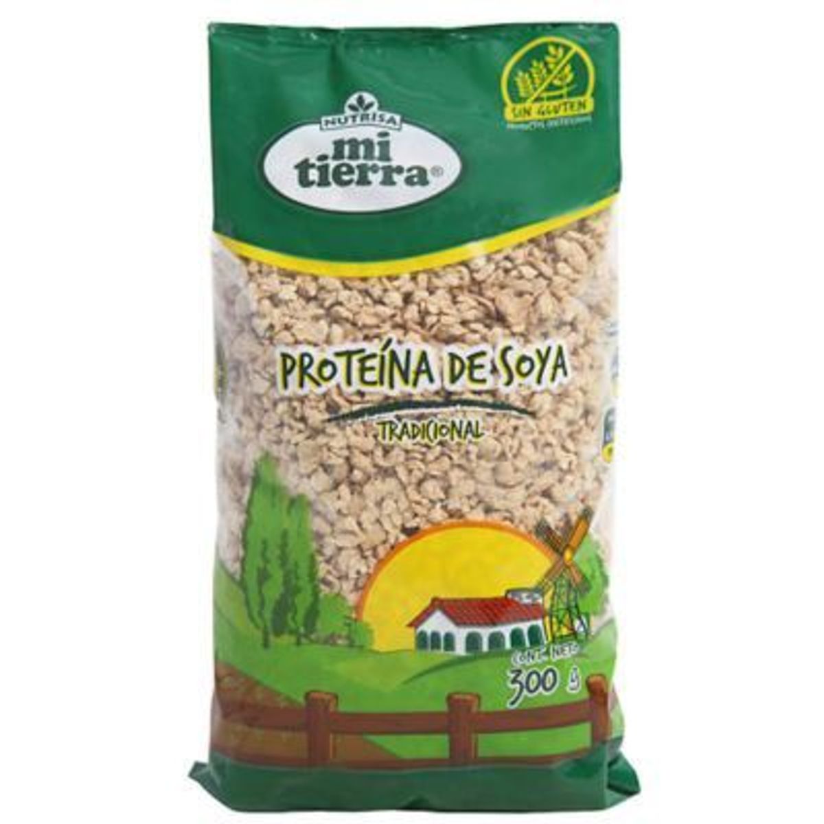 MI TIERRA - Proteina Vegetal De Soya Tradicional 300 Gr