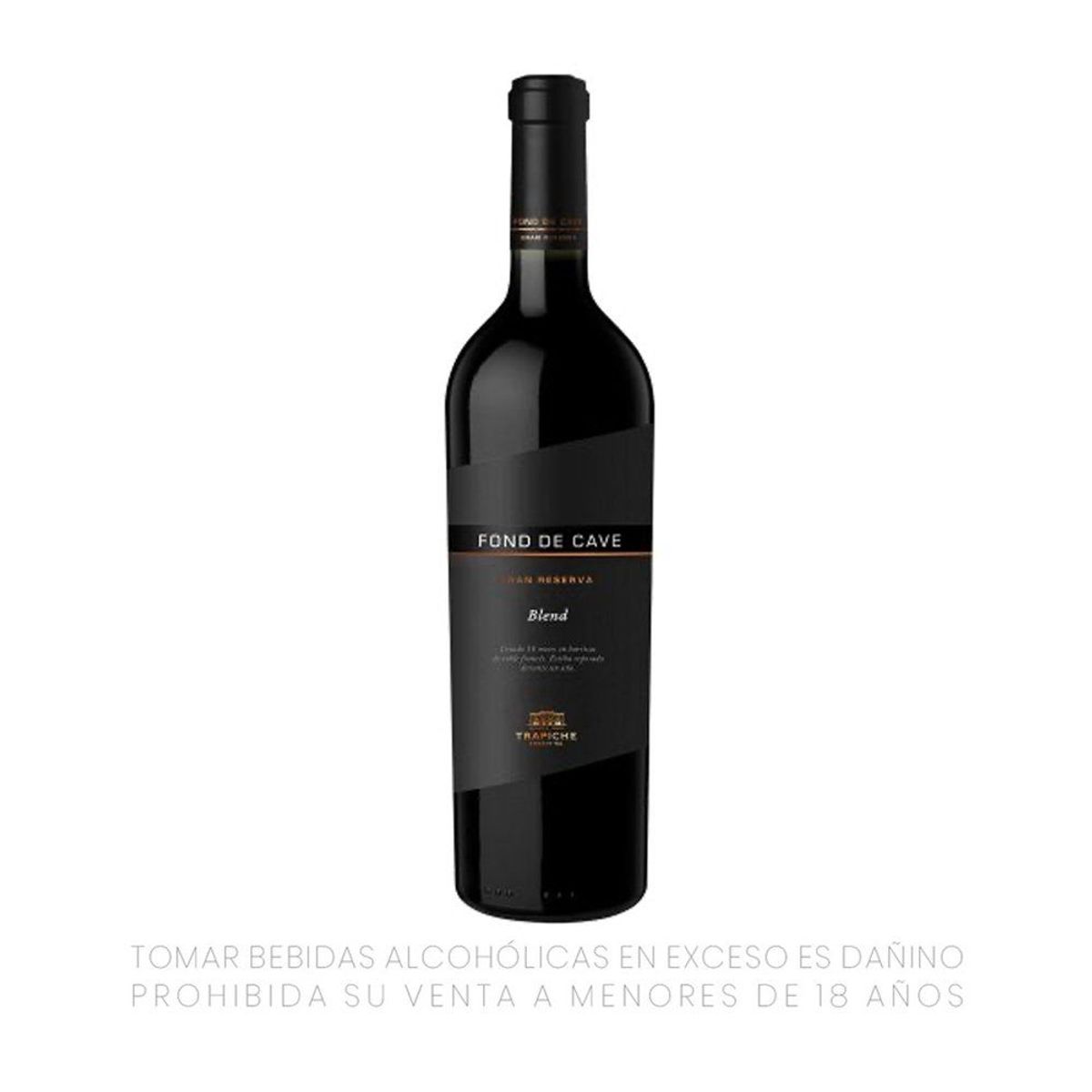 TRAPICHE - Vino Trapiche Fond Cave Gran Reserva Blend Botella 750 mL