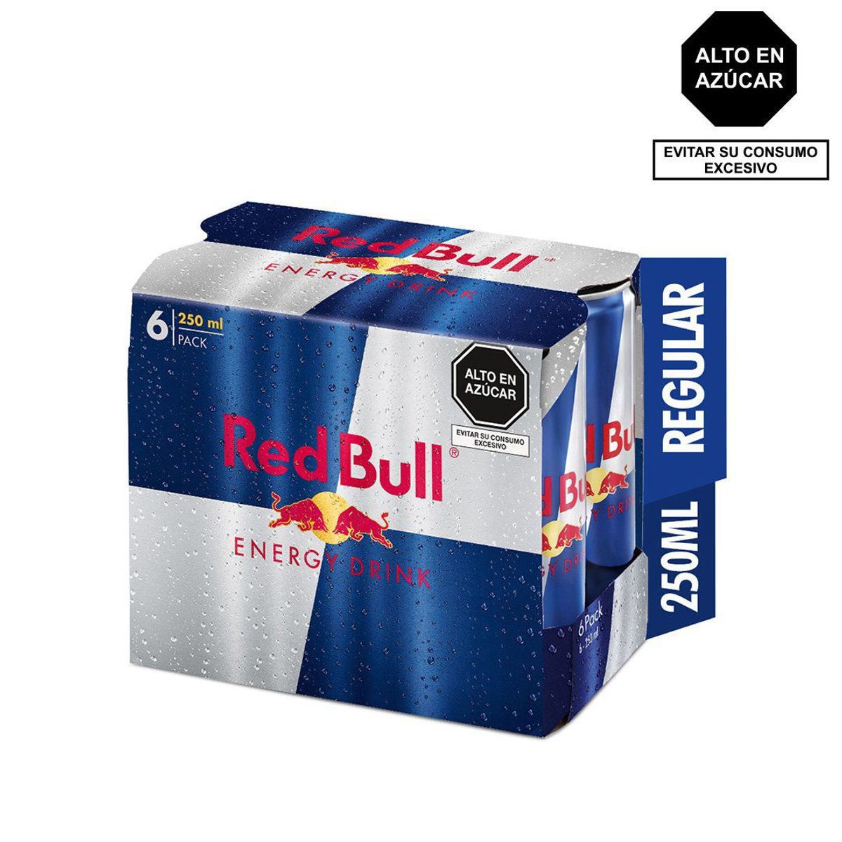 RED BULL - Energizante Red Bull Sixpack Lata 250 mL