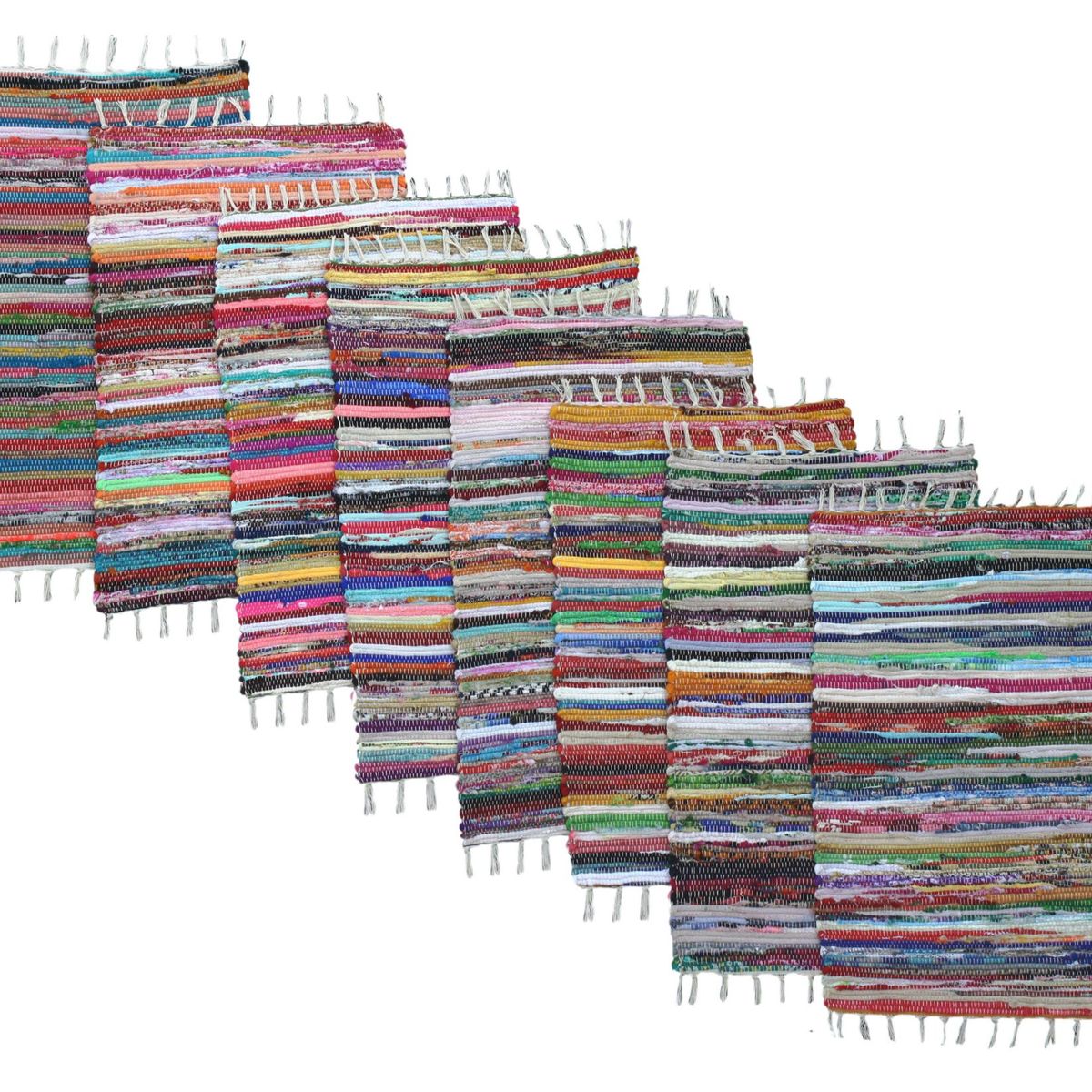 CASA JOVEN - Alfombra Multi Chindi Surtido 50 X 80 Cm