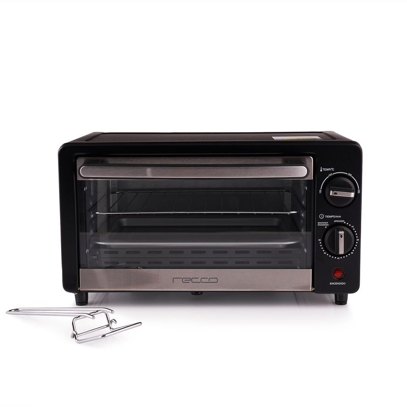 RECCO - Horno Electrico 10L Negro
