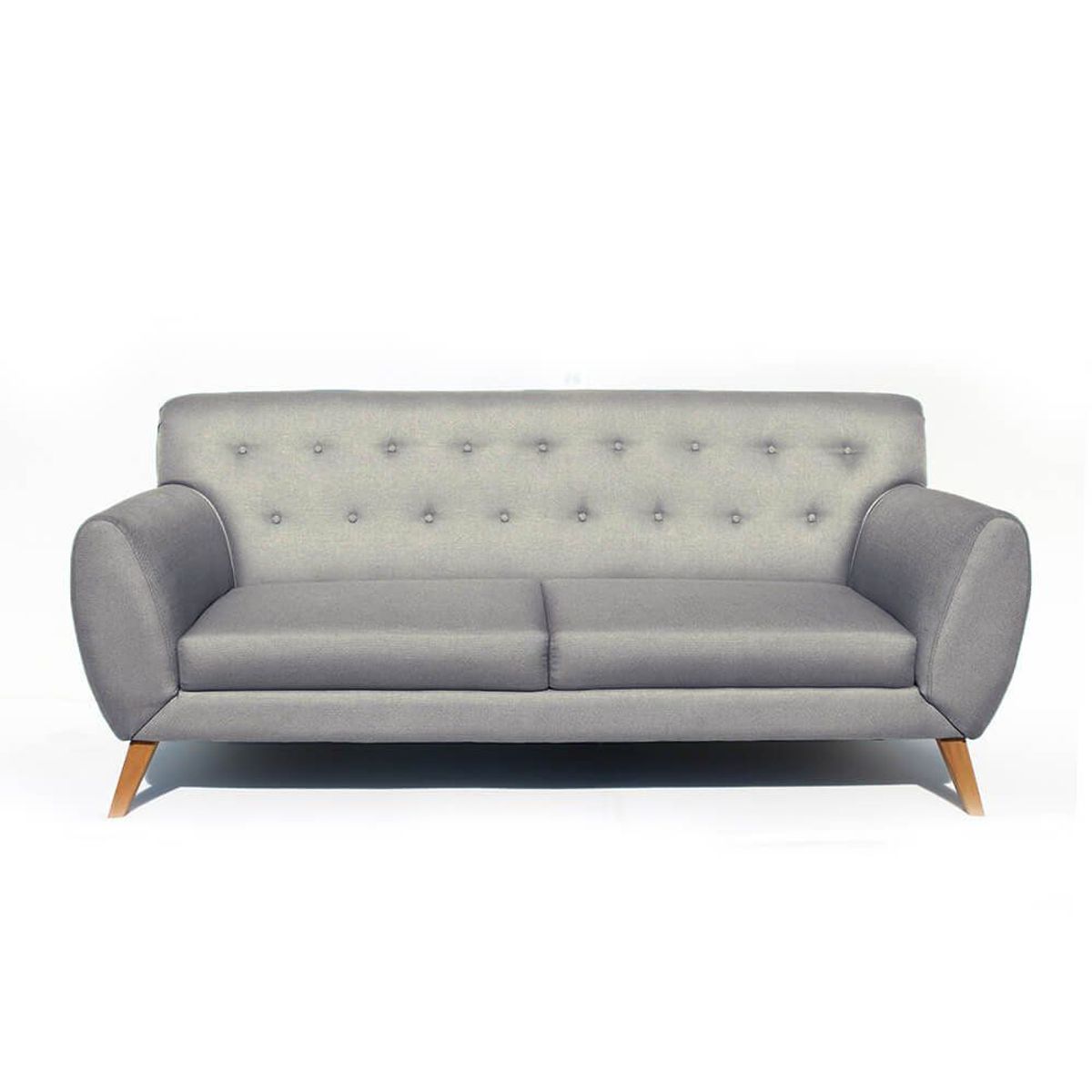 CASA JOVEN - Sofa Love Seat 3 Crp Tapiz Chenille Gris