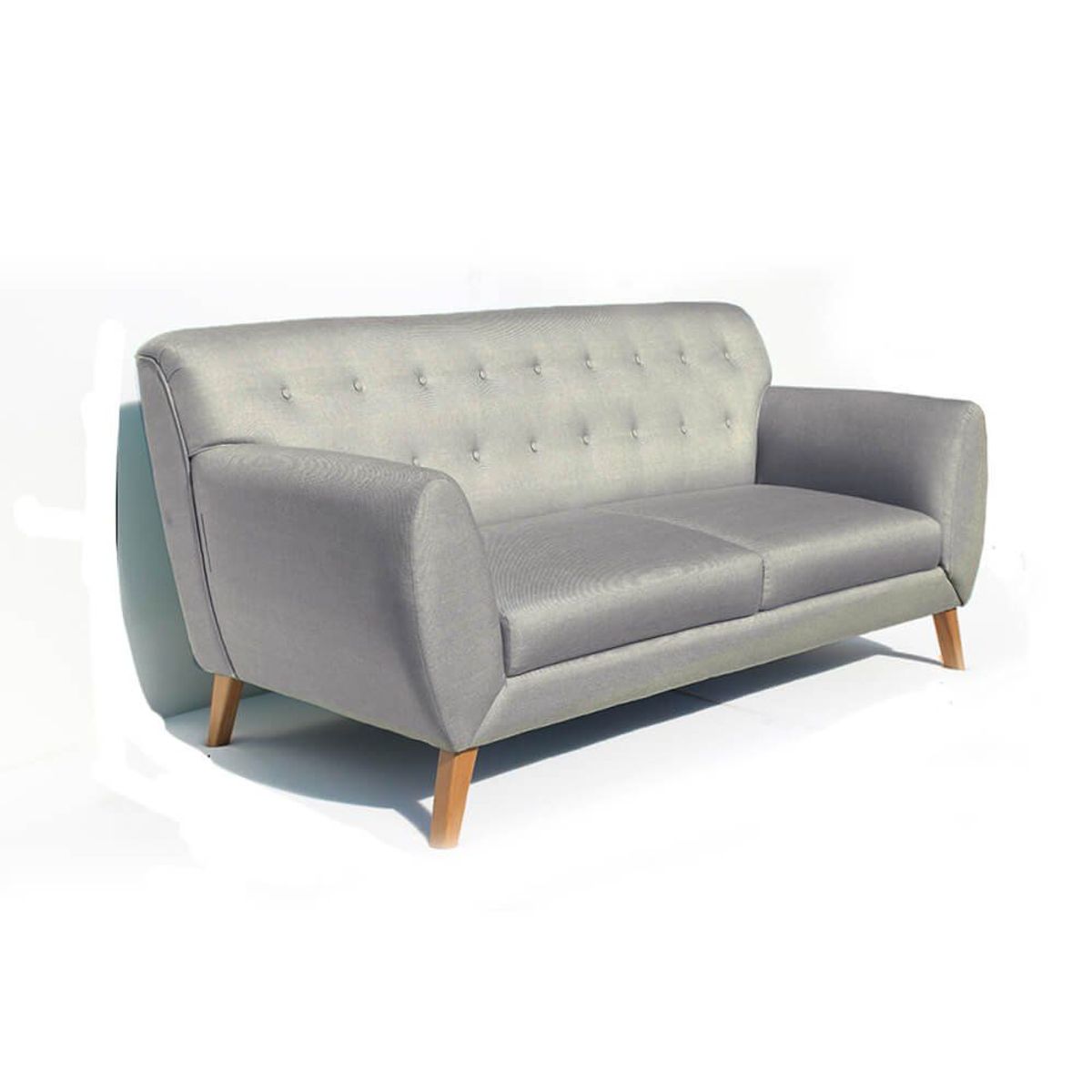 CASA JOVEN - Sofa Love Seat 3 Crp Tapiz Chenille Gris