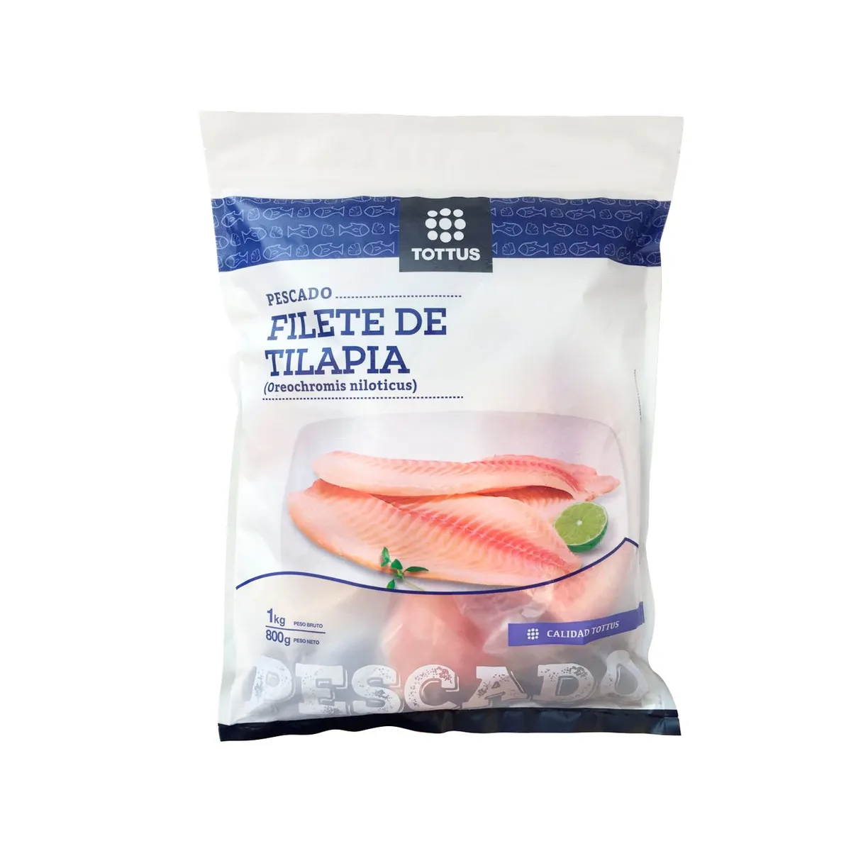 TOTTUS - Filete De Tilapia Sin Piel Tottus