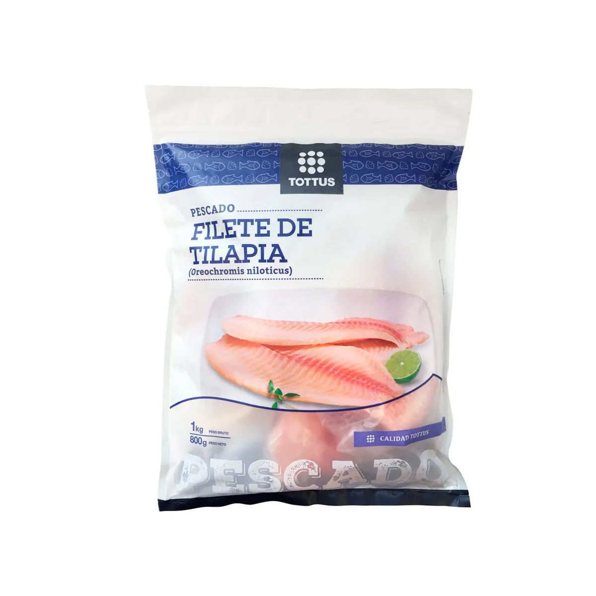 TOTTUS - Filete De Tilapia Sin Piel Tottus