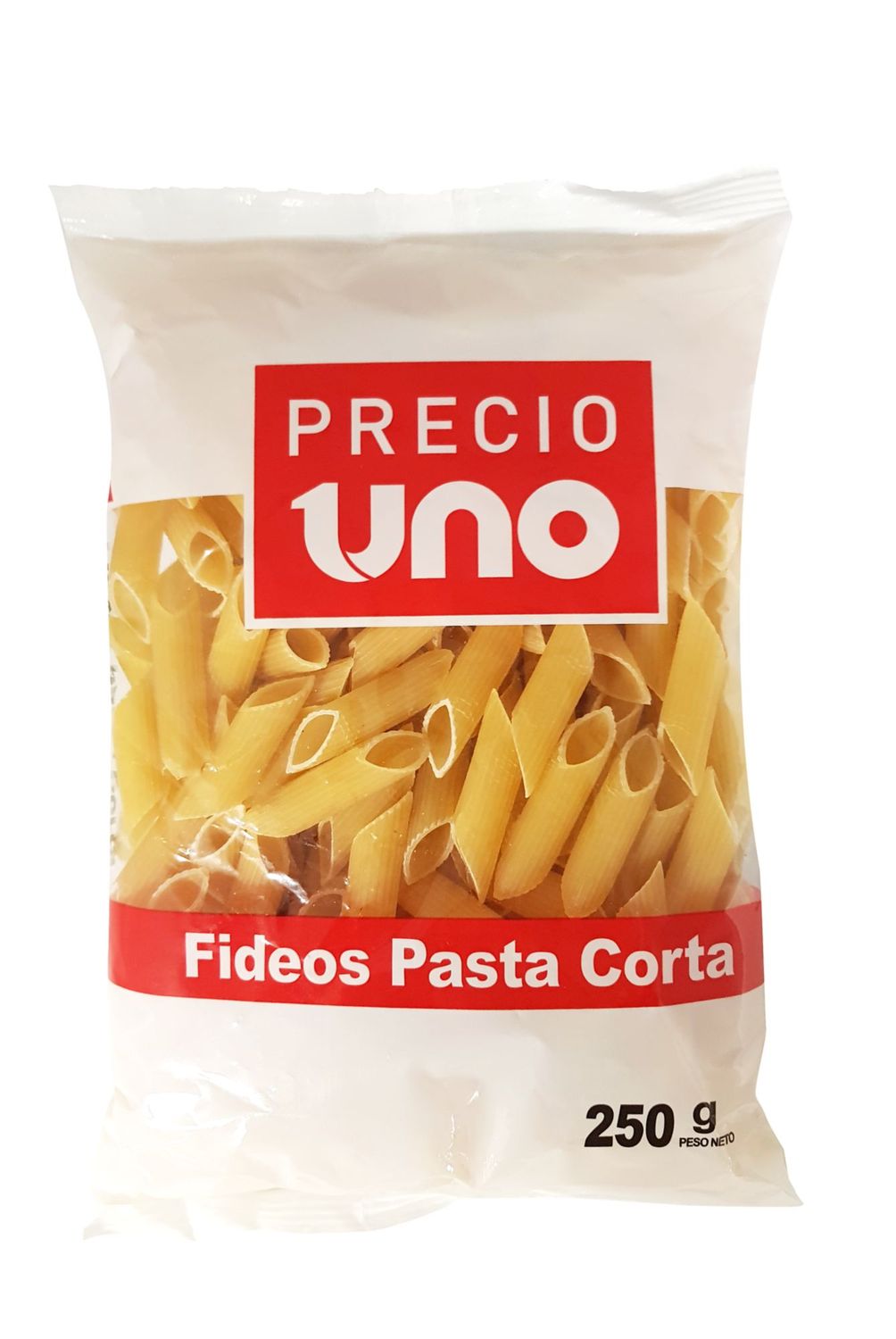 PRECIO UNO - Fideo Canuto Rayado Precio Uno Bolsa 250 g
