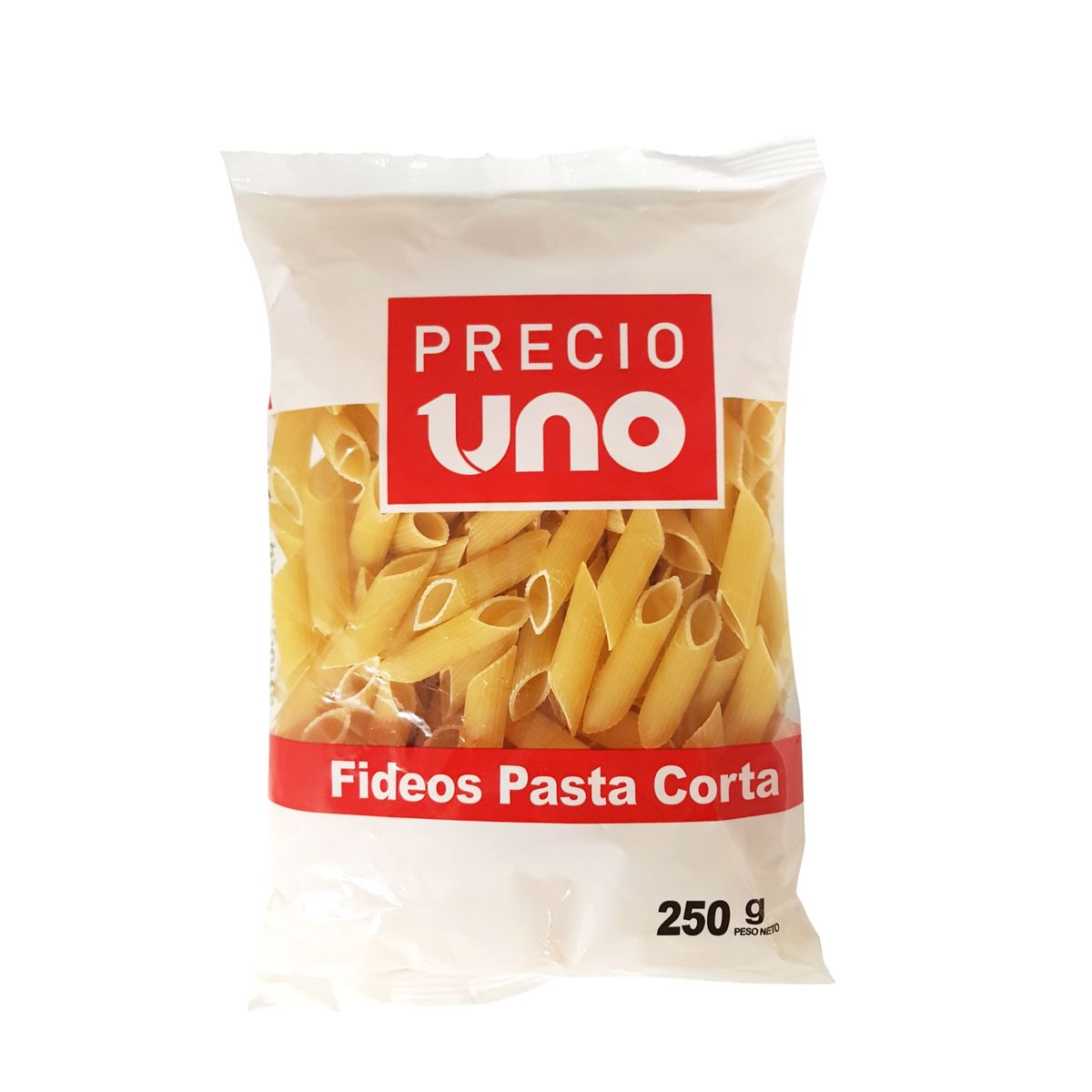 PRECIO UNO - Fideo Canuto Rayado Precio Uno Bolsa 250 g