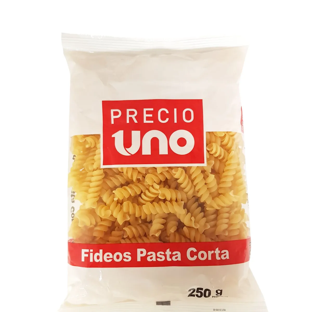 PRECIO UNO - Fideo Tornillo Precio Uno Bolsa 250 g