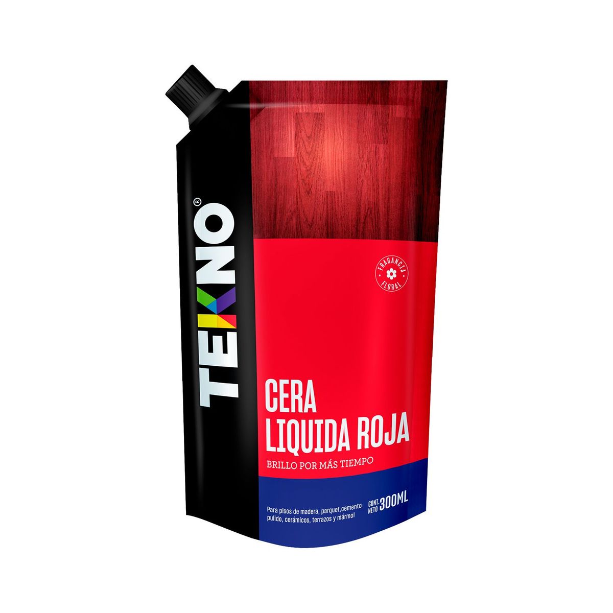 TEKNO - Cera Líquida Tekno Roja Doypack 300 mL