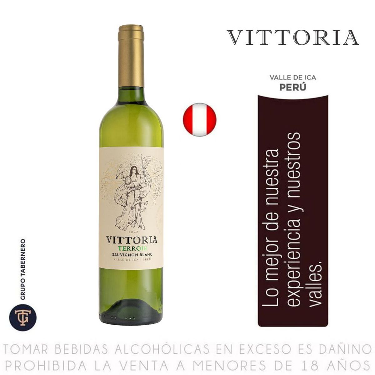 VITTORIA - Vino Vittoria Sauvignon Blanc 750 mL