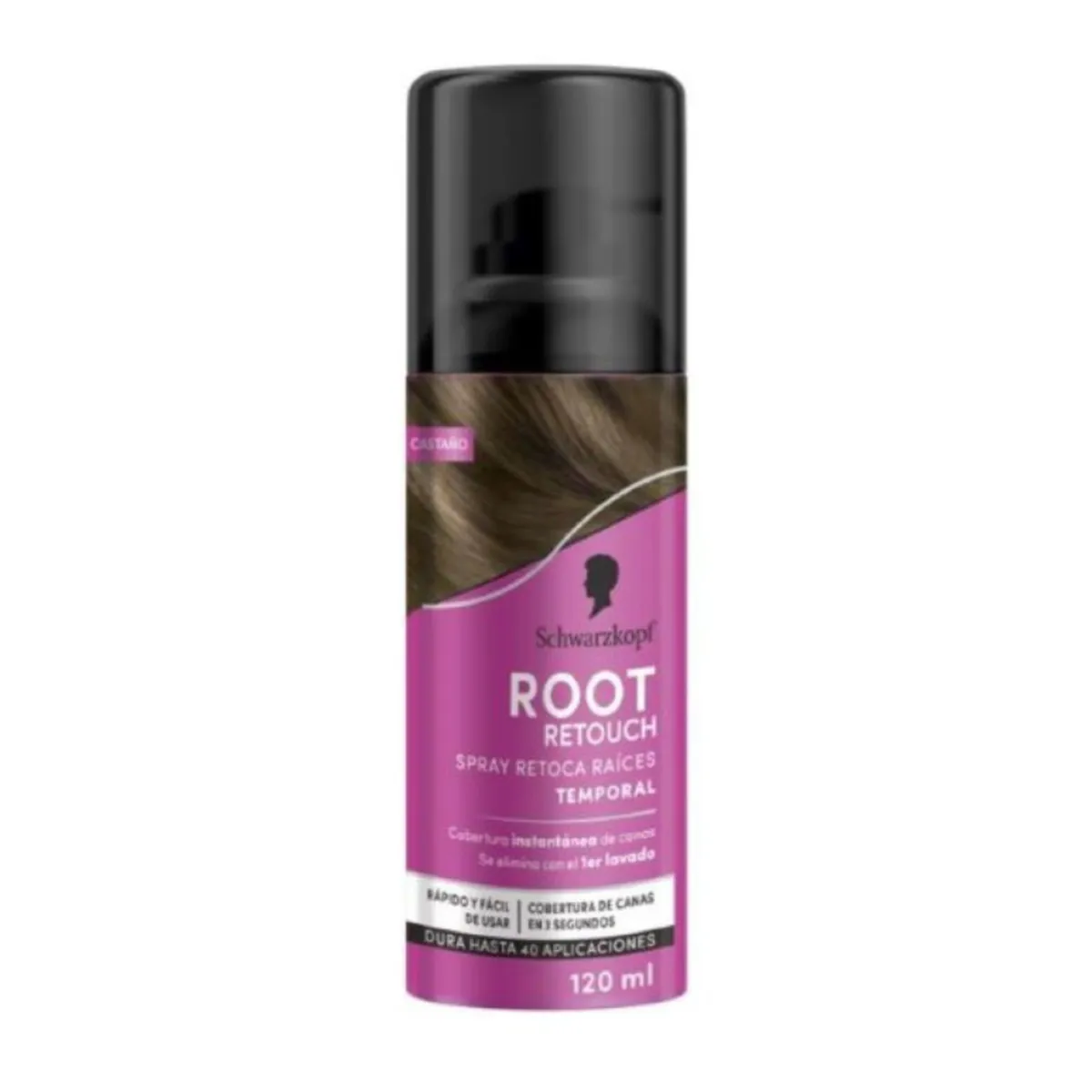 ROOT RETOUCHER - Tinte Spray Raíz Root Retoucher Castaño Envase 120 mL