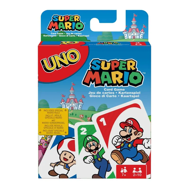 MATTEL GAMES - Uno Super Mario Bros