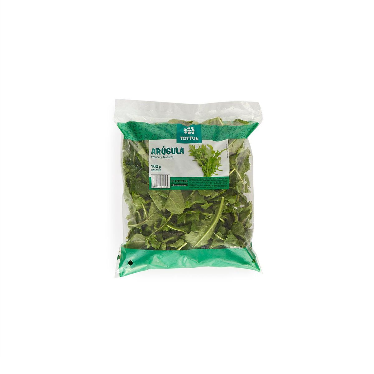TOTTUS VERDURAS - Arúgula Tottus 160 g