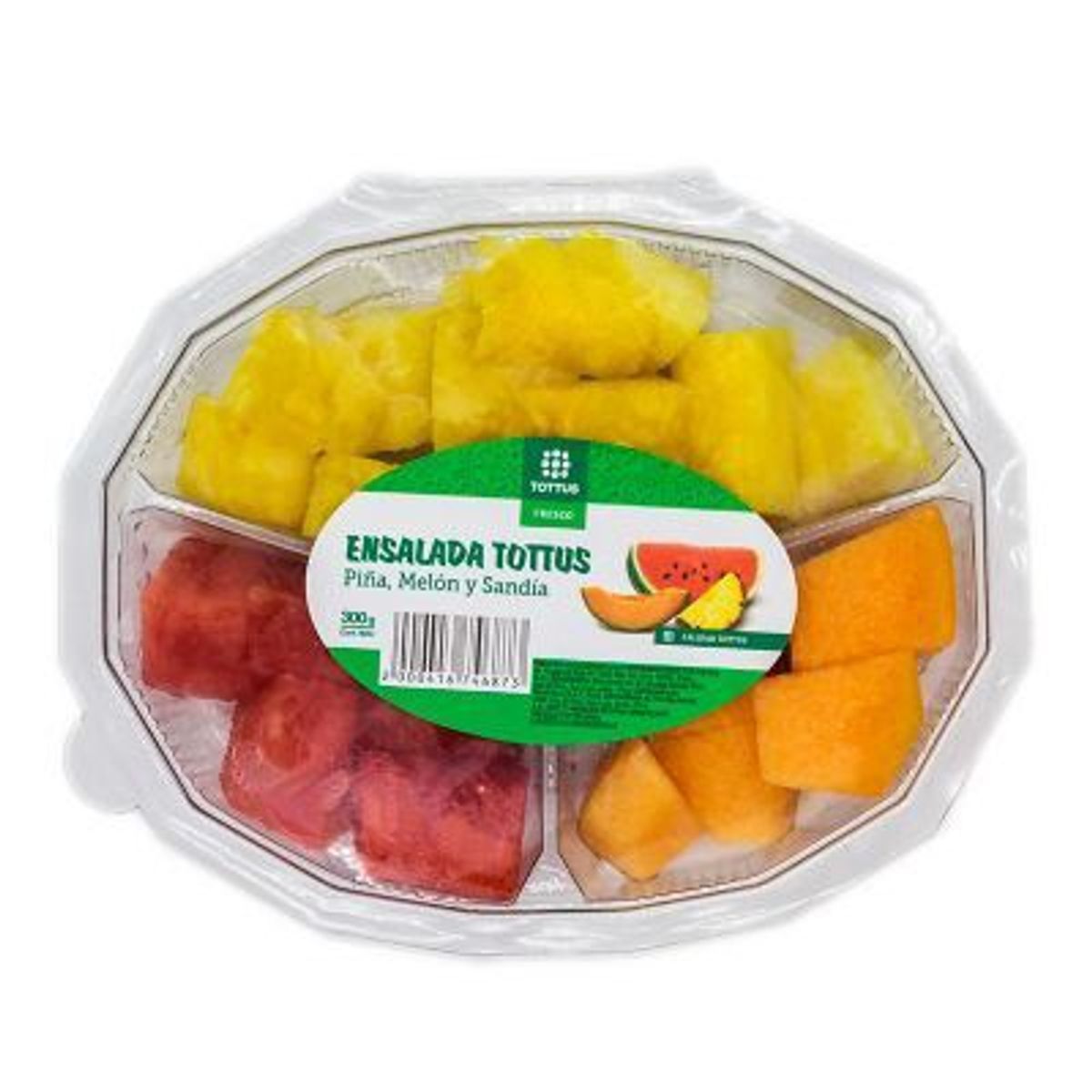 TOTTUS FRUTAS - Ensalada De Piña Melón Sandía Tottus