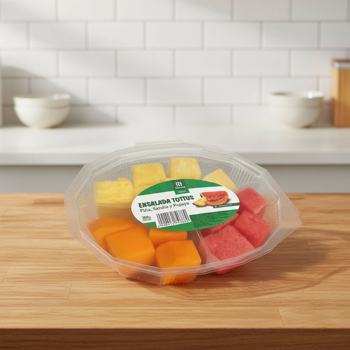TOTTUS FRUTAS - Ensalada De Piña Sandia Papaya Tottus