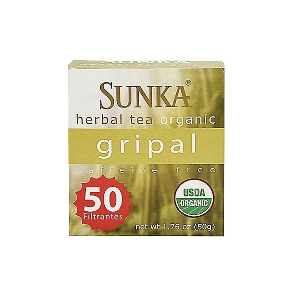 SUNKA - Té de Hierbas Sunka Orgánico Gripal Caja 50 Und