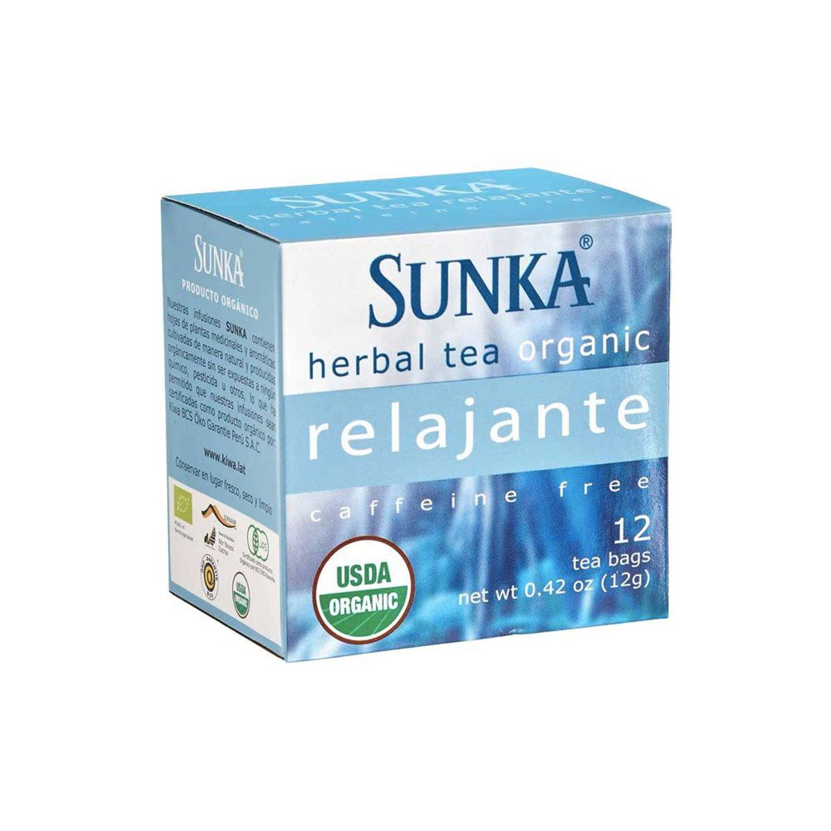 SUNKA - Infusión RelajanTé Sunka Caja 50 Sobres