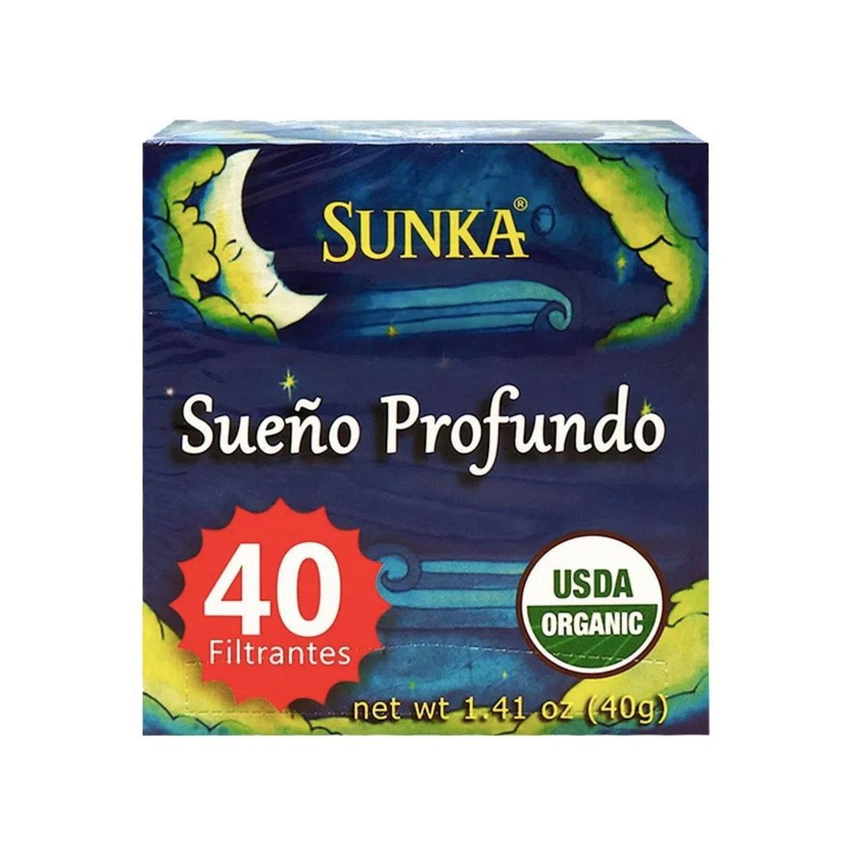 SUNKA - Infusión Sueño Profundo Sunka Caja 50 Sobres