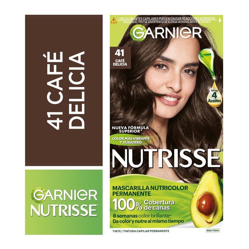 NUTRISSE - Kit Tinte Capilar Nutrisse Tono 41 Cafe Delicia