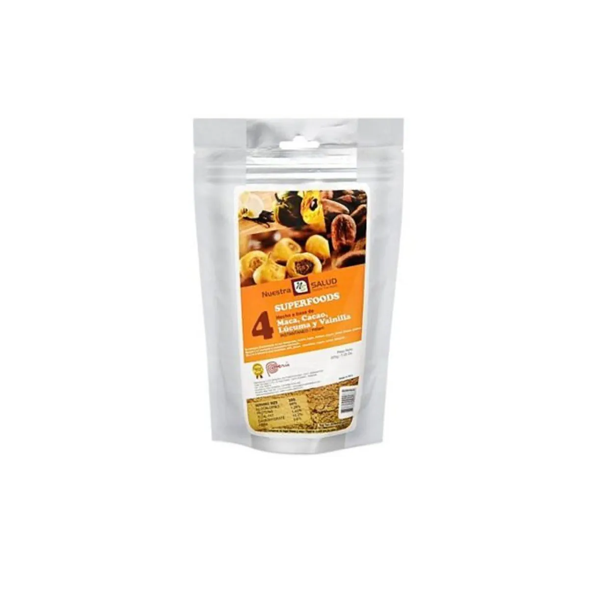 NUESTRA SALUD - Harina de Maca y Lúcuma Nuestra Salud Doypack 200 g