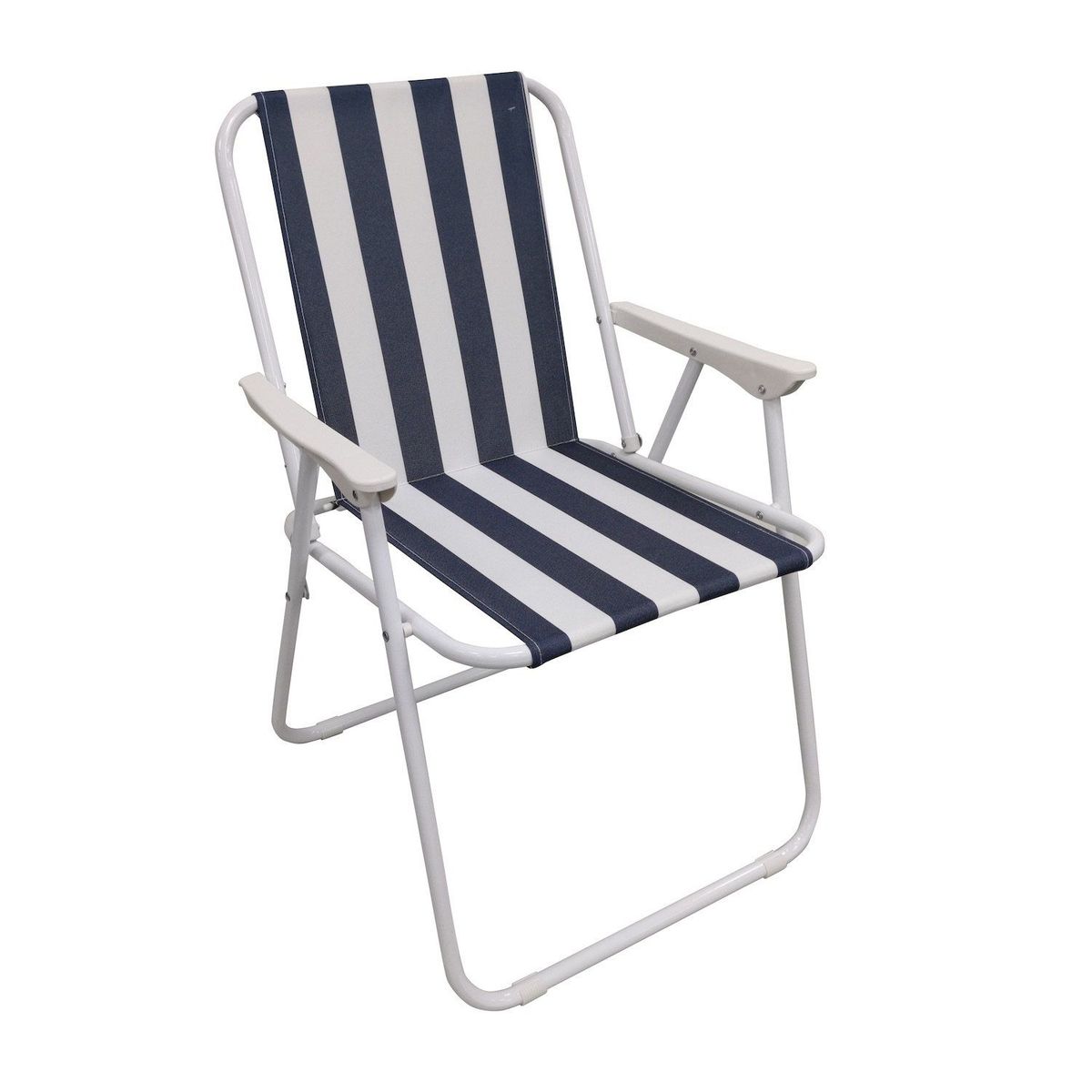 CASA JOVEN - SILLA DE PLAYA RAYAS AZUL BLANCO