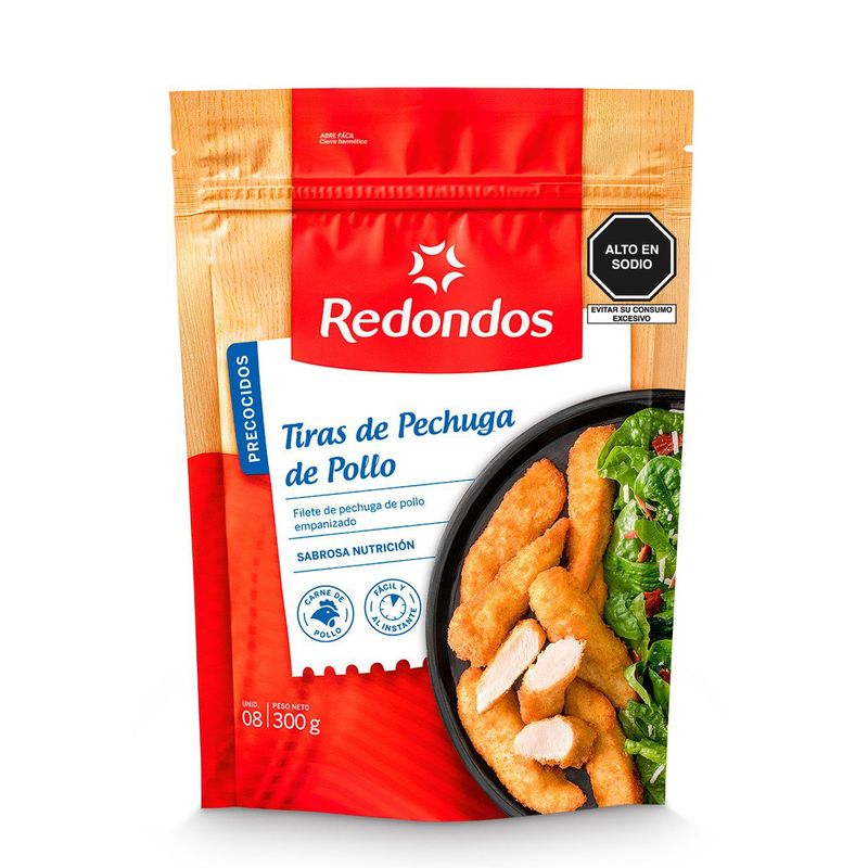 REDONDOS - Tiras De Pechuga De Pollo Redondos