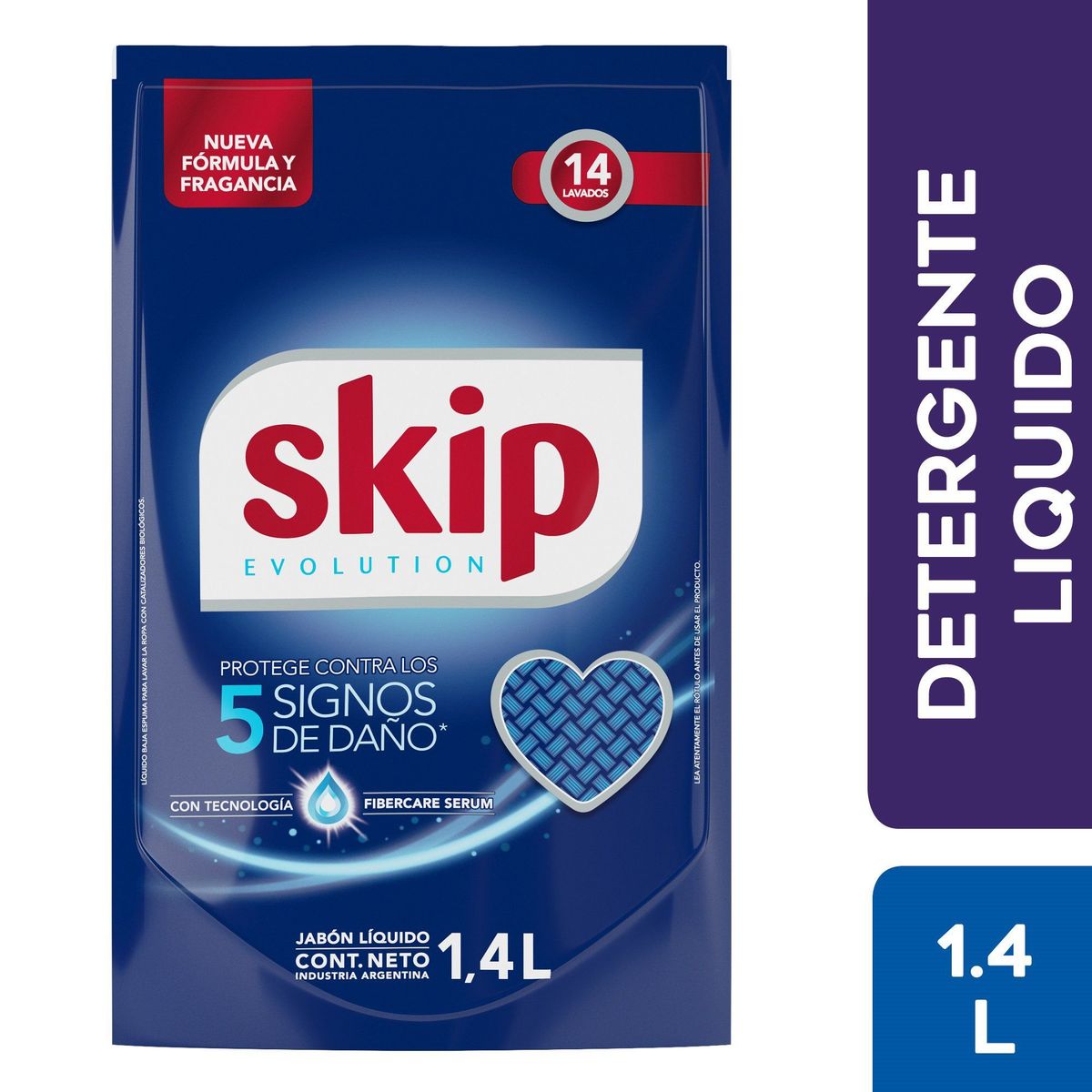 SKIP - Detergente Líquido Skip Doypack 1.4 L