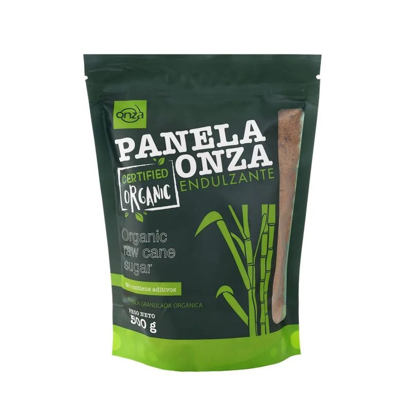 ONZA - Endulzante Panela Onza Orgánico Bolsa 500 g