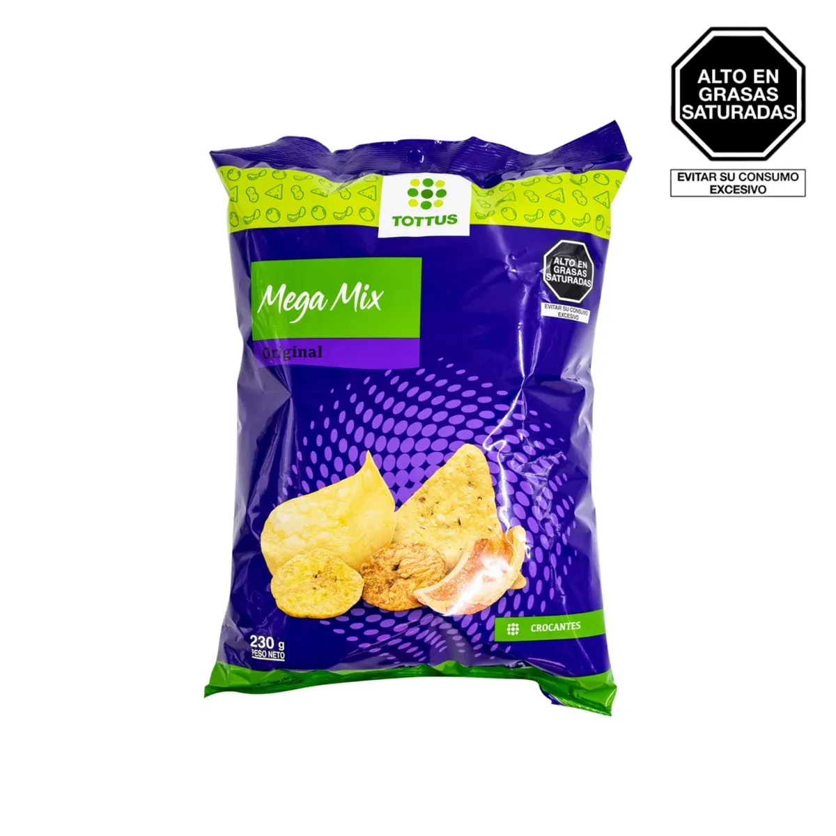 TOTTUS - Snack Mega Mix Tottus Bolsa 230 g