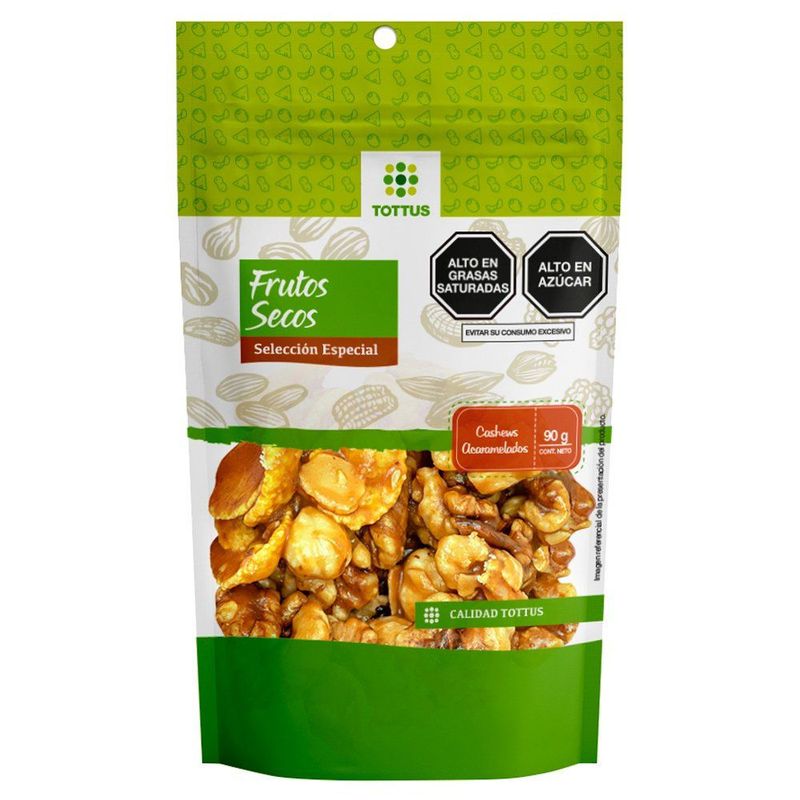 TOTTUS - Frutos Secos Cashews Acaramelados Tottus 90 g