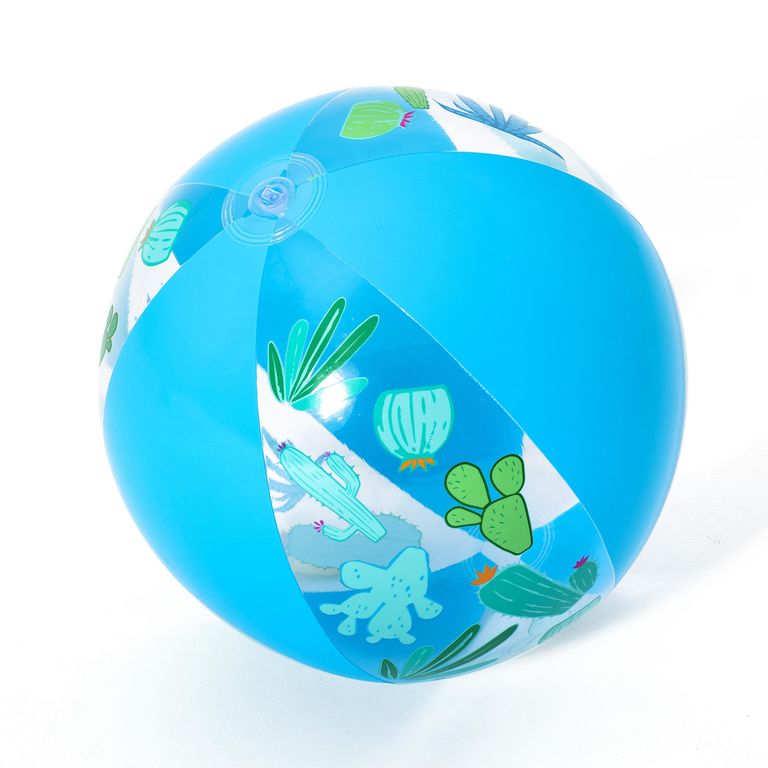Set De 3 Pelotas De Playa Transparentes De 16 Pulgadas | PVC Resistente Para Piscina Y Verano | Decoración De Fiestas
