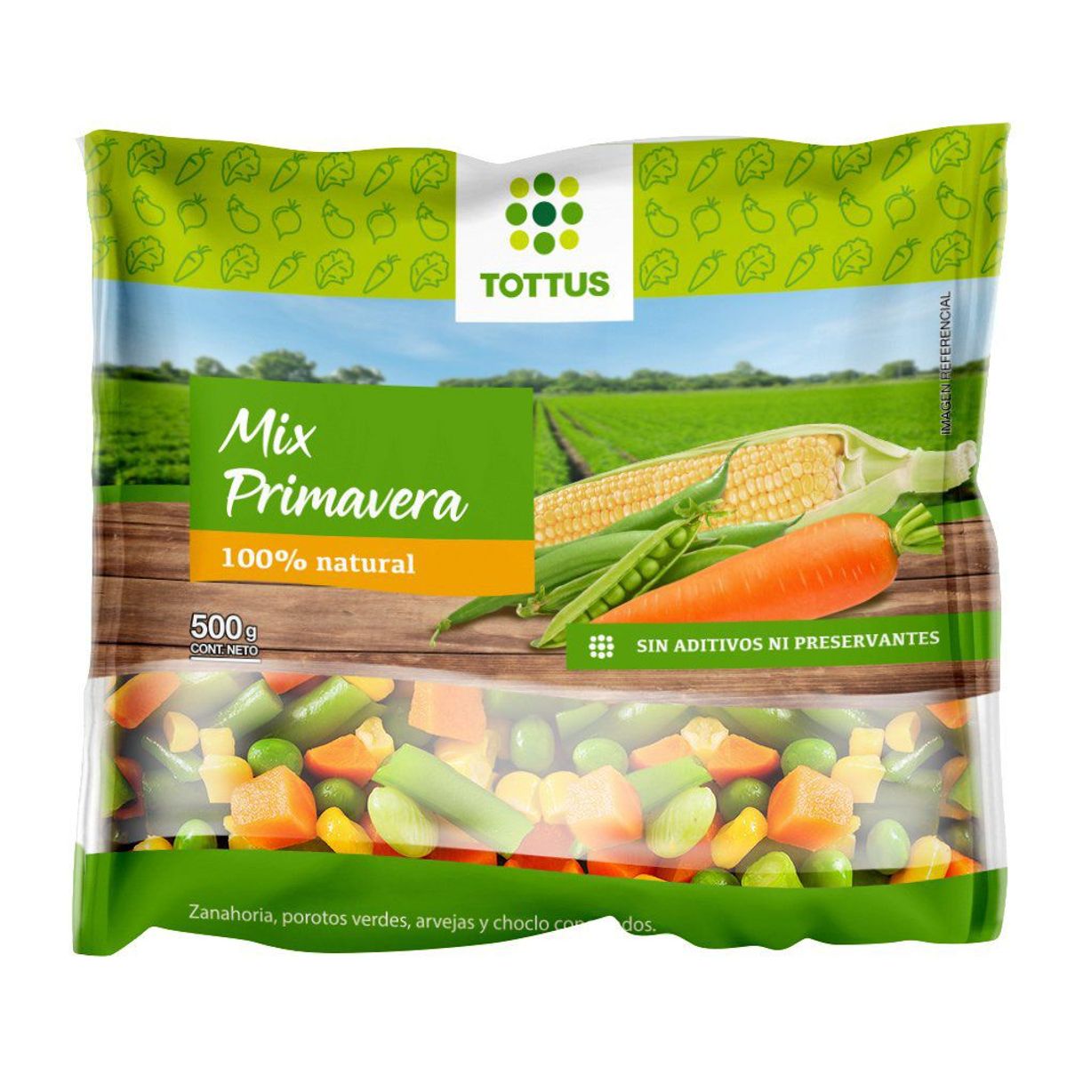 TOTTUS - Mix Primavera Tottus Bolsa 500 g