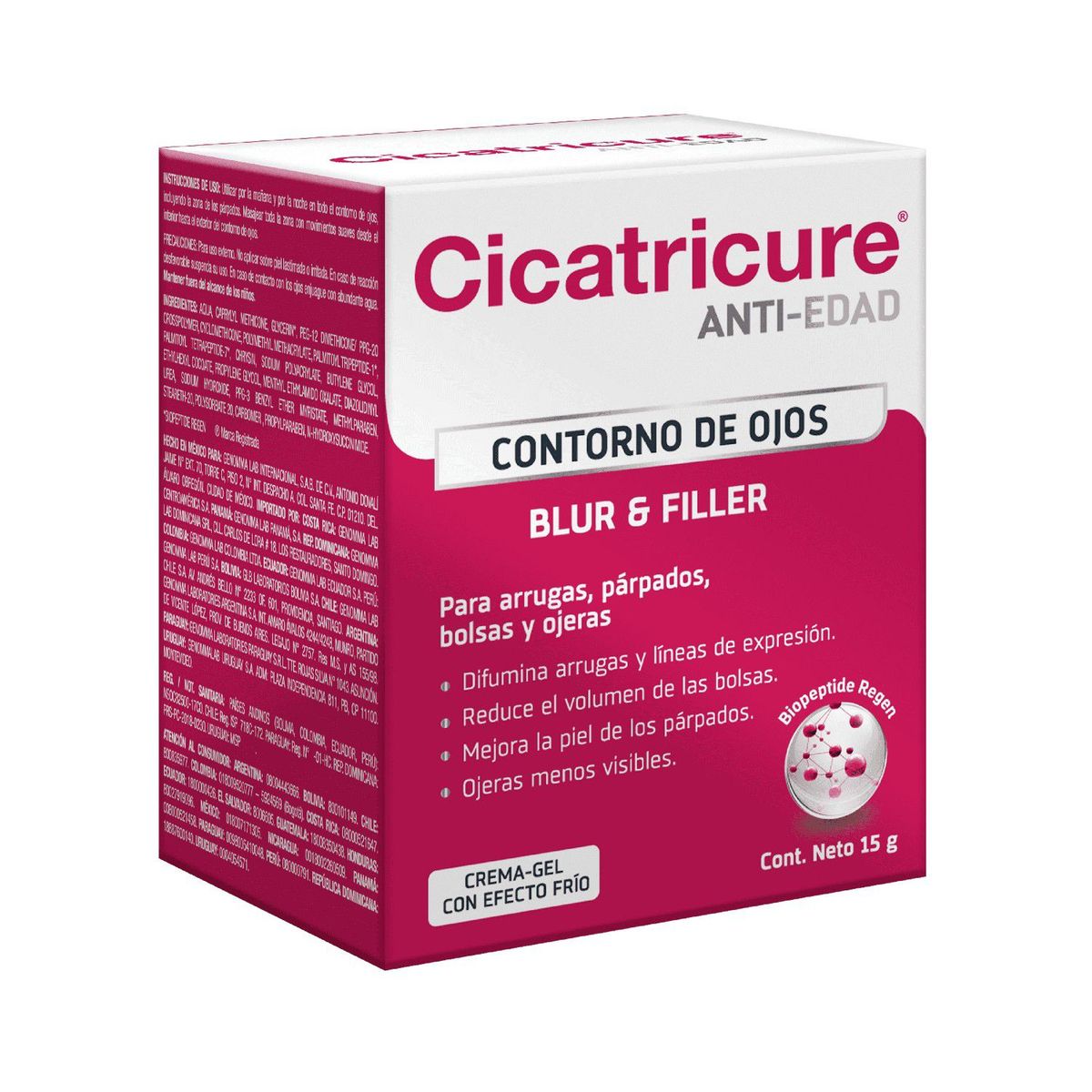 CICATRICURE - Contorno de Ojos Cicatricure Blur Filler Envase 15 g