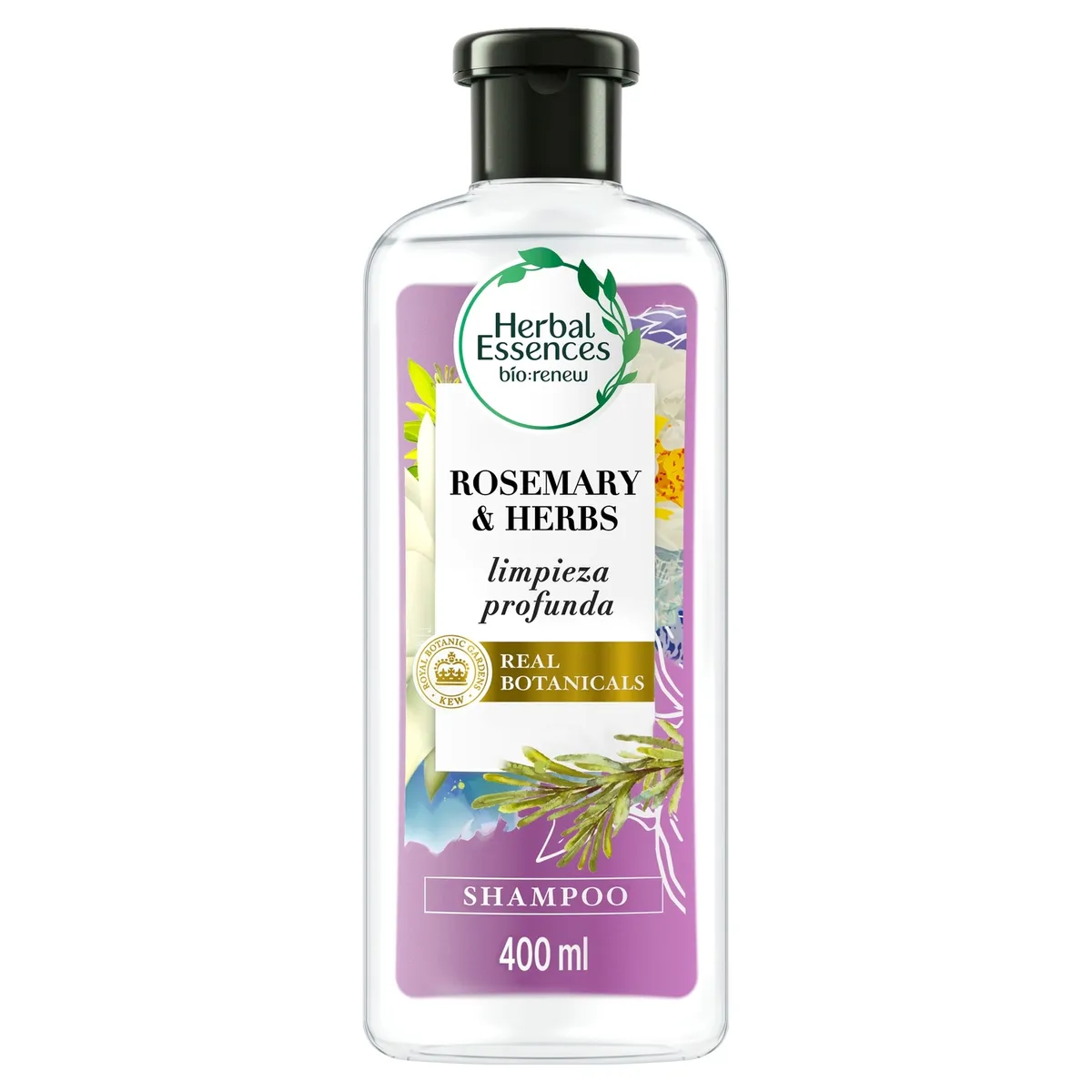 HERBAL ESSENCES - Shampoo Herbal Essences Rosemary & Herbs Botella 400 mL