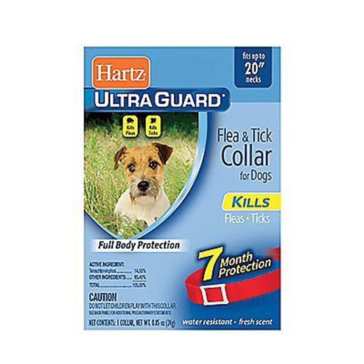 HARTZ - ULTRAGUARD COLLAR RED FOR DOGS HARTZ