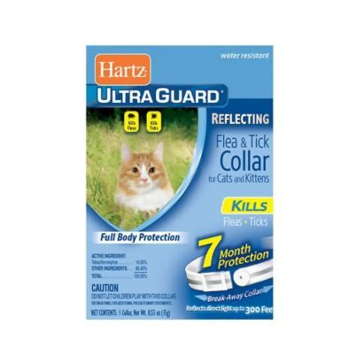 HARTZ - Collar Reflectante para Gatos y Gatitos Hartz UltraGuard