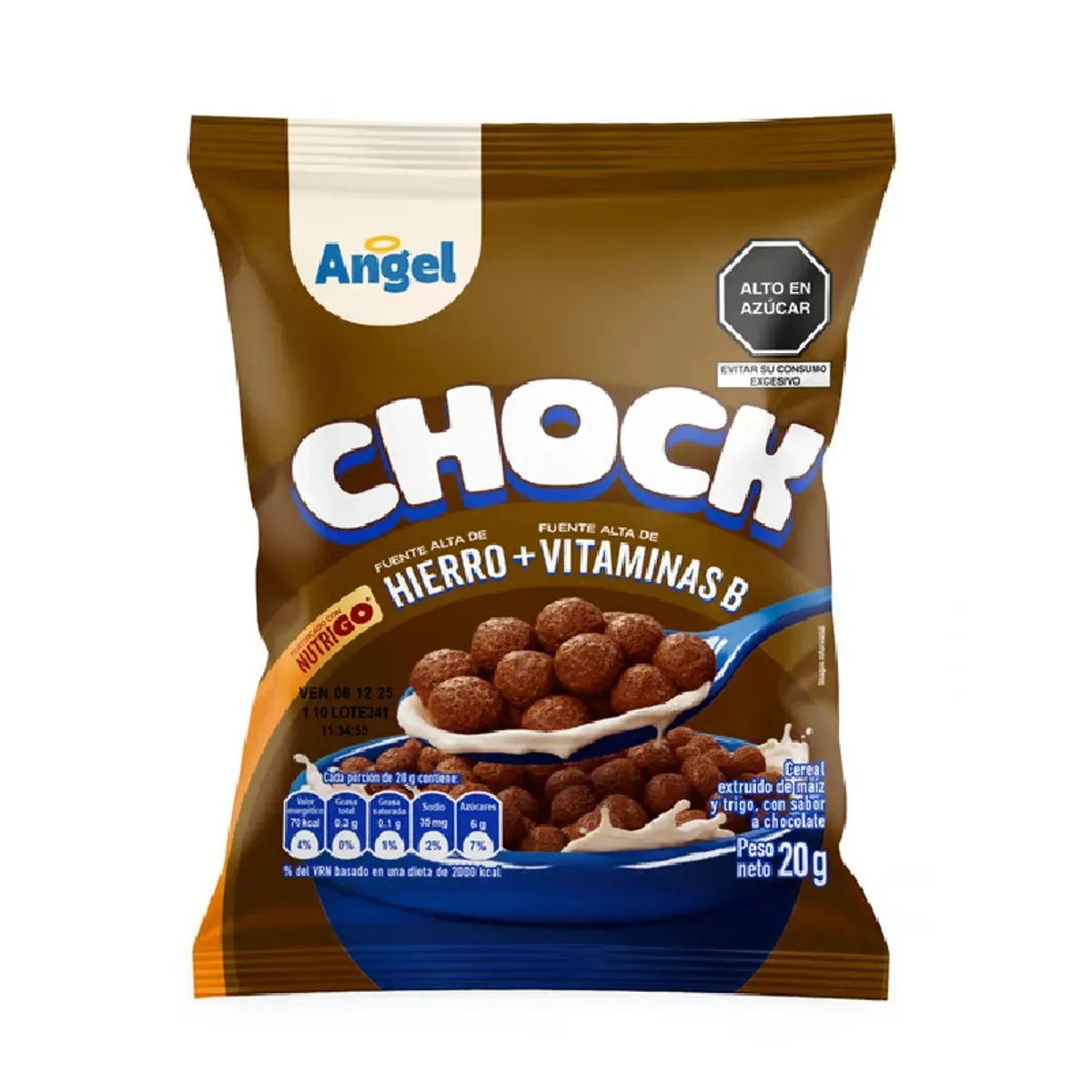 ANGEL - Cereal Angel Chock Maíz Chocolate Bolsa 20 g