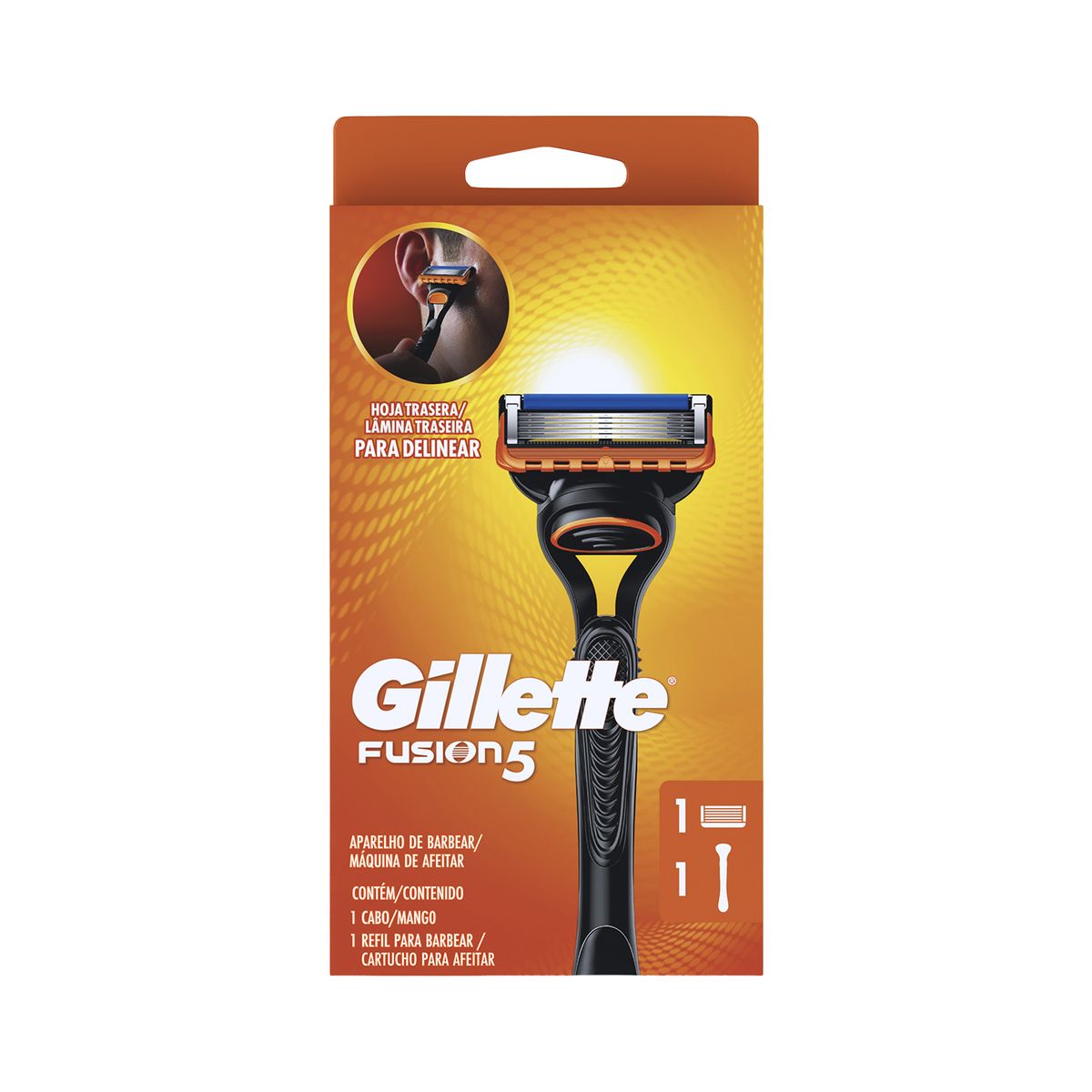 GILLETTE - Máquina de Afeitar Gillette Fusion5 + 1 Cartucho