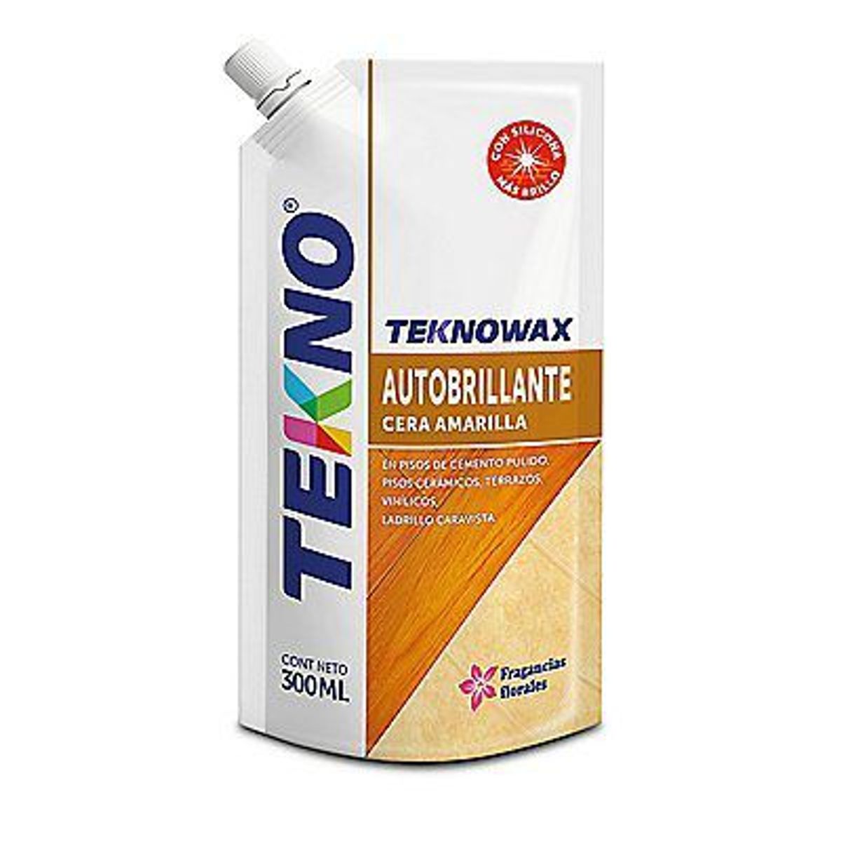 TEKNO - Cera Autobrillante Tekno Amarilla Doypack 300 mL