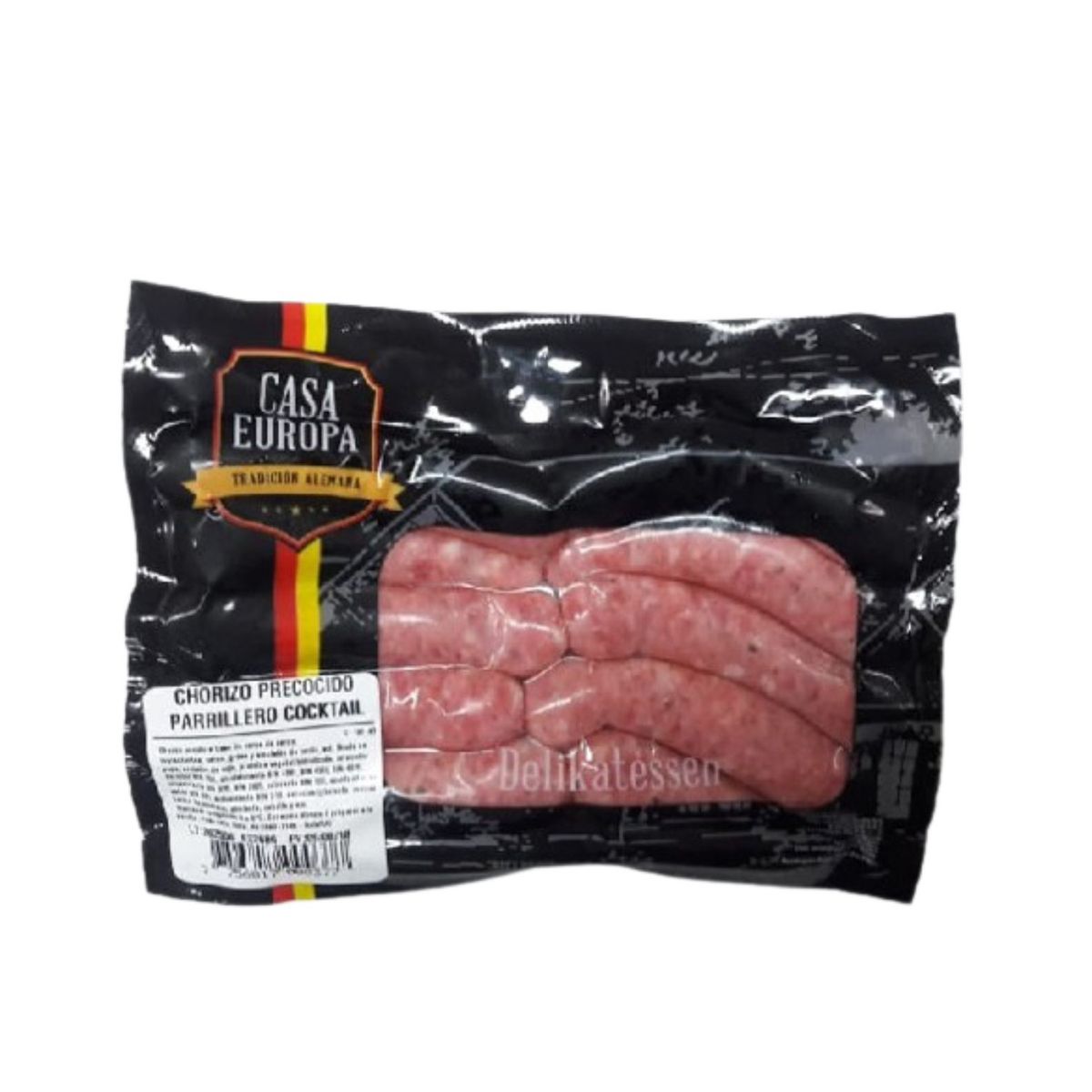 CASA EUROPA - Chorizo Cocktail Parrillero Casa Europa Empaque 500 g