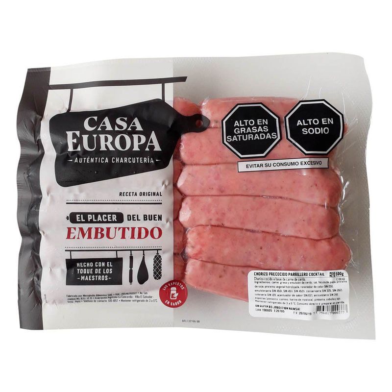 CASA EUROPA - Chorizo Parrillero Cocktail