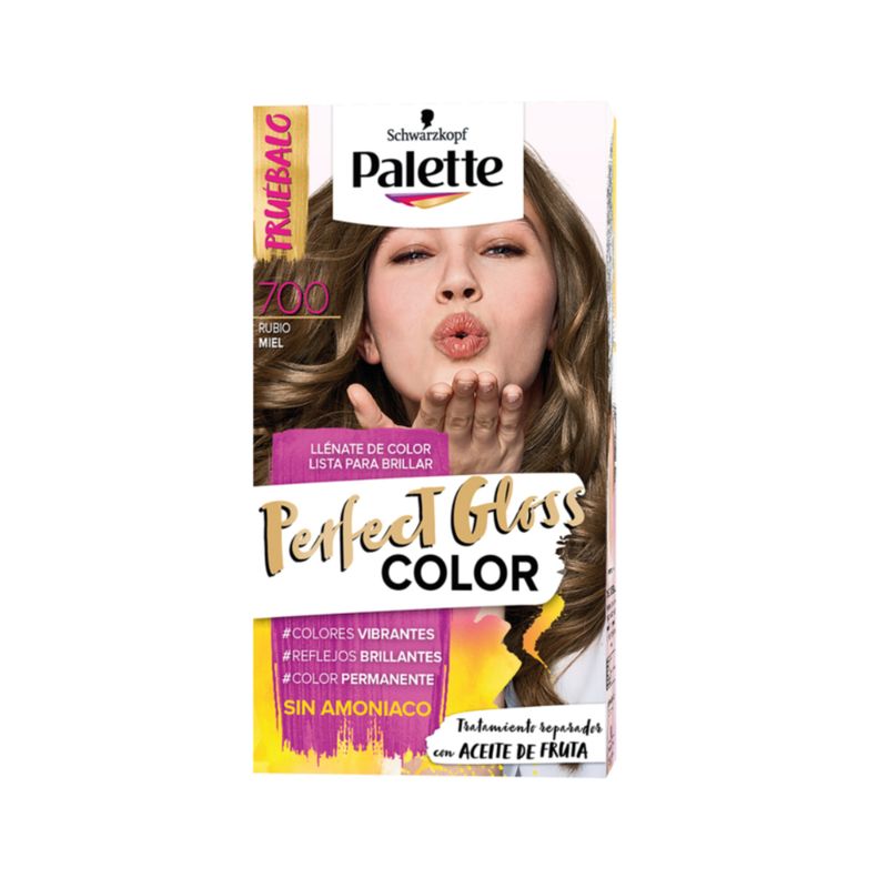 PALETTE PERFECT GLOSS - Tinte Palette Perfect Gloss 700 Rubio Miel