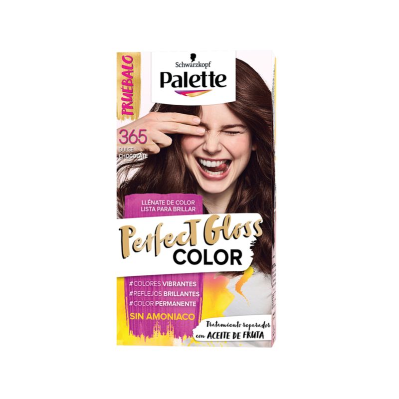 PALETTE PERFECT GLOSS - Tinte Palette Perfect Gloss 365 Dulce Chocolate